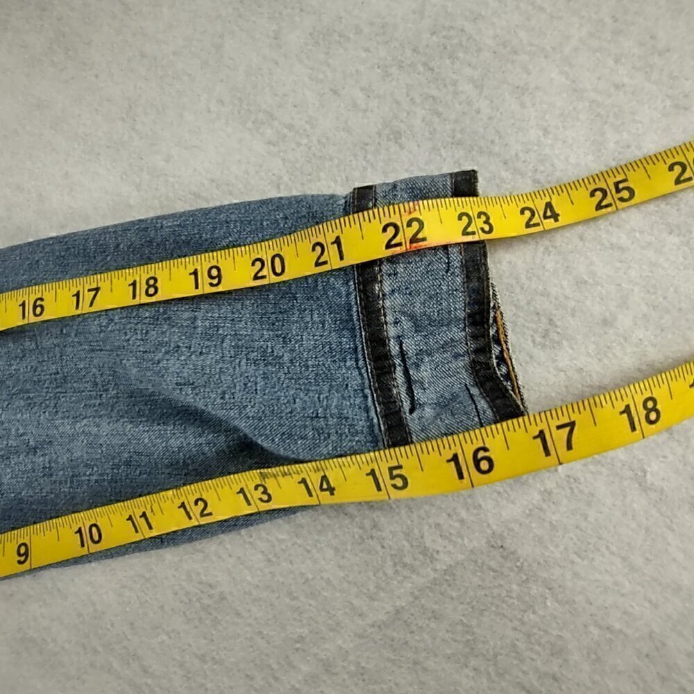 Cherokee Women's Customized Multi Button 100% Cotton Blue Jean Jacket Size S - Picture 12 of 14